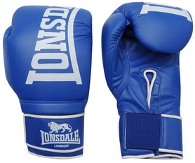 Рукавички боксерські тренувальні Lonsdale Challenger Boxing Gloves - сині, 14 унцій (FP-E-PB13-BL) - Фото №2