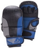 Перчатки тренировочные Bad Boy Legacy Safety Mma Gloves - 6 унций, черно-синие (FP-BADLEGSBL)