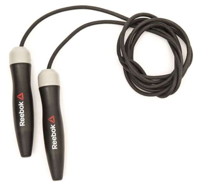 

Скакалка кожаная Reebok RSRP-16080, Черный