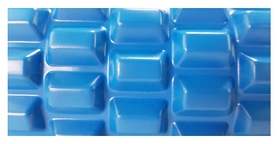 Валик массажный для йоги Tunturi Yoga Grid Foam Roller - синий, 33 см (14TUSYO025) - Фото №6
