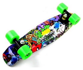 Пенни борд Penny Board Graffiti Hip-Hop, разноцветный (1257501943) - Фото №3
