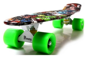 Пенни борд Penny Board Graffiti Monsters, разноцветный (51794988) - Фото №3