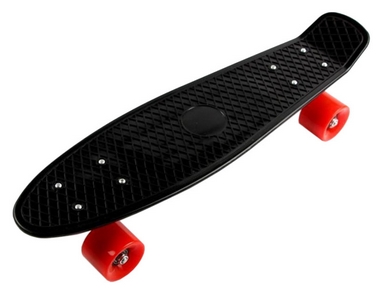 Пенни борд Penny Board Black + защита, черный (829144887)