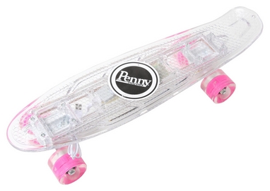 Пенни борд Penny Board Light Music Led, прозрачный (1898005044)