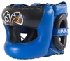 Шлем тренировочный Rival Guerrero Facesaver Headgear, сине-черный (FP-RHGFS3)
