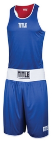 Форма боксерська Title Reversible Aerovent Elite Amateur Boxing Set 1, червоно-синя (FP-RTABS) - Фото №2