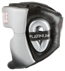 Шолом тренувальний Title Platinum Proclaim Full Training Headgear, чорно-сірий (FP-PPHGF) - Фото №3