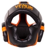 Шлем боксерский Venum Challenger 2.0 Headgear, черно-оранжевый (2962760005146)