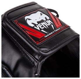 Шлем боксерский Venum Elite Iron Headgear, черно-серый (2976890031821) - Фото №5
