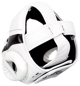 Шлем боксерский Venum Elite Headgear, белый (2976890016156) - Фото №2