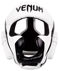Шлем боксерский Venum Elite Headgear, белый (2976890016156) - Фото №3