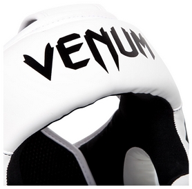 Шлем боксерский Venum Elite Headgear, белый (2976890016156) - Фото №5