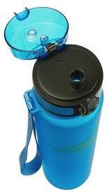 Бутылка для воды спортивная Uzspace 3038BL - синяя, 1000 мл - Фото №3
