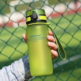Бутылка для воды спортивная Uzspace 3026GN - зеленая, 500 мл - Фото №4