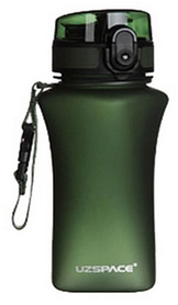 Бутылка для воды спортивная Uzspace 6007GN - зеленая, 350 мл