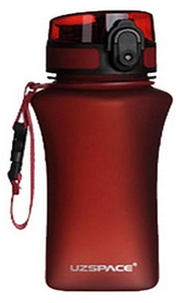 Бутылка для воды спортивная Uzspace 6007RD -красная, 350 мл