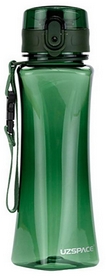 Бутылка для воды спортивная Uzspace 6006GN - зеленая, 500 мл