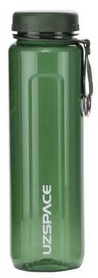 Бутылка для воды спортивная Uzspace 6004GN - зеленая, 950 мл