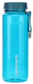 Бутылка для воды спортивная Uzspace 6003BL - голубая, 750 мл