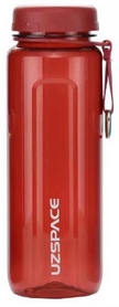 Бутылка для воды спортивная Uzspace 6003RD - красная, 750 мл