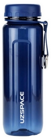 Бутылка для воды спортивная Uzspace 6002DB - синяя, 500 мл