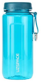 Бутылка для воды спортивная Uzspace 6001BL - голубая, 350 мл