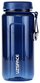 Пляшка для води спортивна Uzspace 6001DB - синя, 350 мл