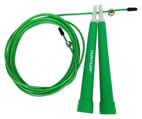 Скакалка регулируемая Tunturi Adjustable Skipping Rope, зеленая (14TUSFU182)