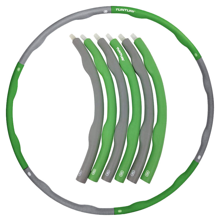 

Обруч Tunturi Fitness Hoola Hoop - серо-зеленый, 1,5 кг (14TUSFU275)