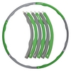 Обруч Tunturi Fitness Hoola Hoop - сіро-зелений, 1,5 кг (14TUSFU275)