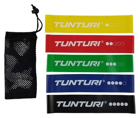 Набор эластичных мини-лент Tunturi Mini Resistance Band Set (14TUSYO040) - Фото №3