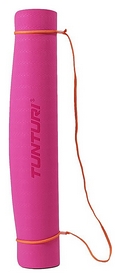 Килимок для йоги (йога-мат) Tunturi TPE Yoga Mat - рожевий, 4 мм (14TUSYO032) - Фото №3