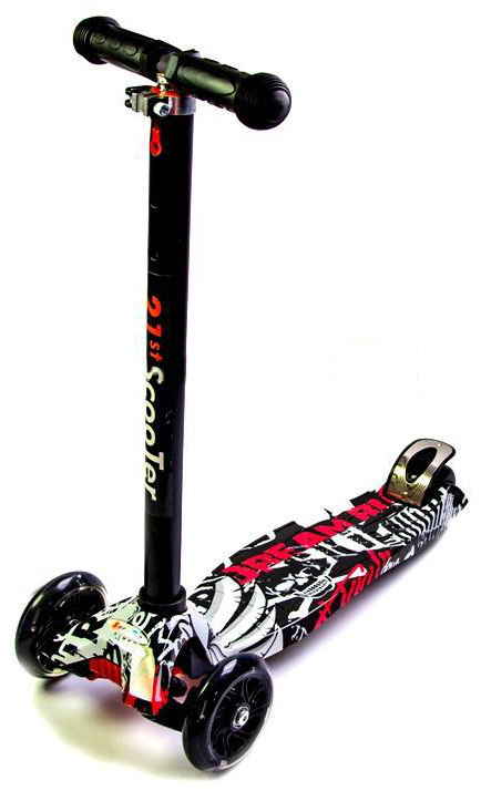 

Самокат трехколесный Scooter Maxi Street (1371092808), Черный