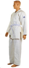 Кимоно для дзюдо Combat Budo повышенной плотности белое - Фото №2