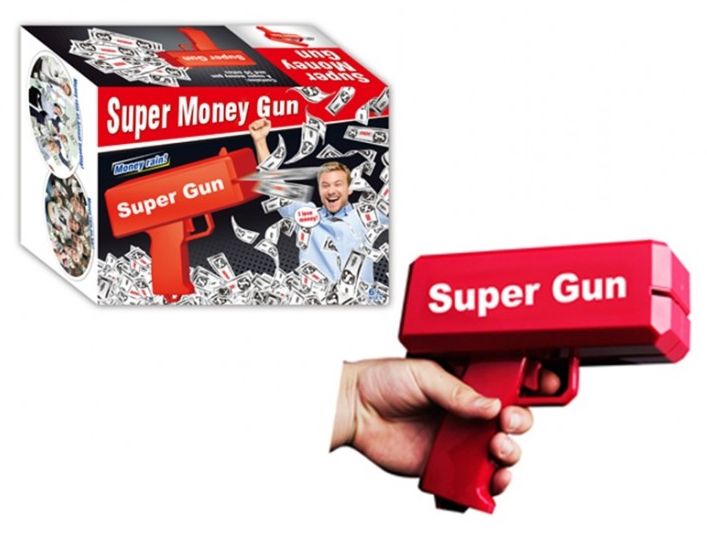 

Пистолет стреляющий деньгами CDRep "Super Gun" (123473)