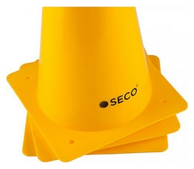 Конус тренувальний Secо - жовтий, 32 см (18010804) - Фото №3