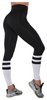 Лосины спортивные Berserk Greatness, черно-белые (L6019BW) - Фото №3