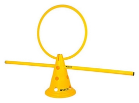Конус тренировочный Secо - желтый, 30 см (18011104) - Фото №3