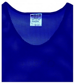 Накидка (манишка) тренировочная Secо, синяя (18050105) - Фото №2