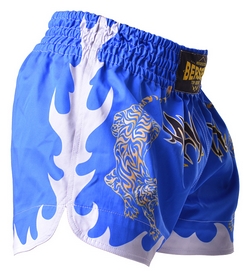 Шорты для единоборств Berserk Muay Thai Fighter, синие (TF8900Blu) - Фото №2