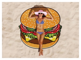 Коврик пляжный CDRep "Hamburger" (FO-121462) - Фото №3