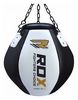 Груша боксерская апперкотная RDX - черно-белая, 30-40 кг (409_30116)