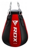 Груша боксерська крапля RDX Red New - чорно-червона, 18-20 кг (2255_40261)