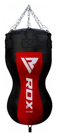 Груша боксерська силует RDX Red New - чорно-червона, 50-60 кг (1932_40258)