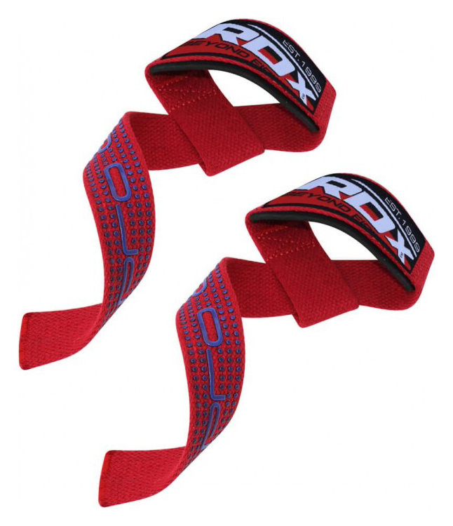 

Лямки для тяги RDX Gel Pro Red, красные (327_20219), Красный