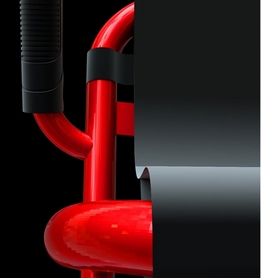 Самокат-каталка (Езі Роллер) EZR EzyRoller classic neon red (EZR1NR) - Фото №3