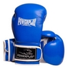 Перчатки боксерские PowerPlay Fight, синие (3019)