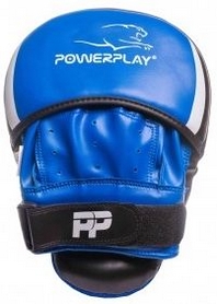 Лапы боксерские PowerPlay 3050, синие - Фото №3