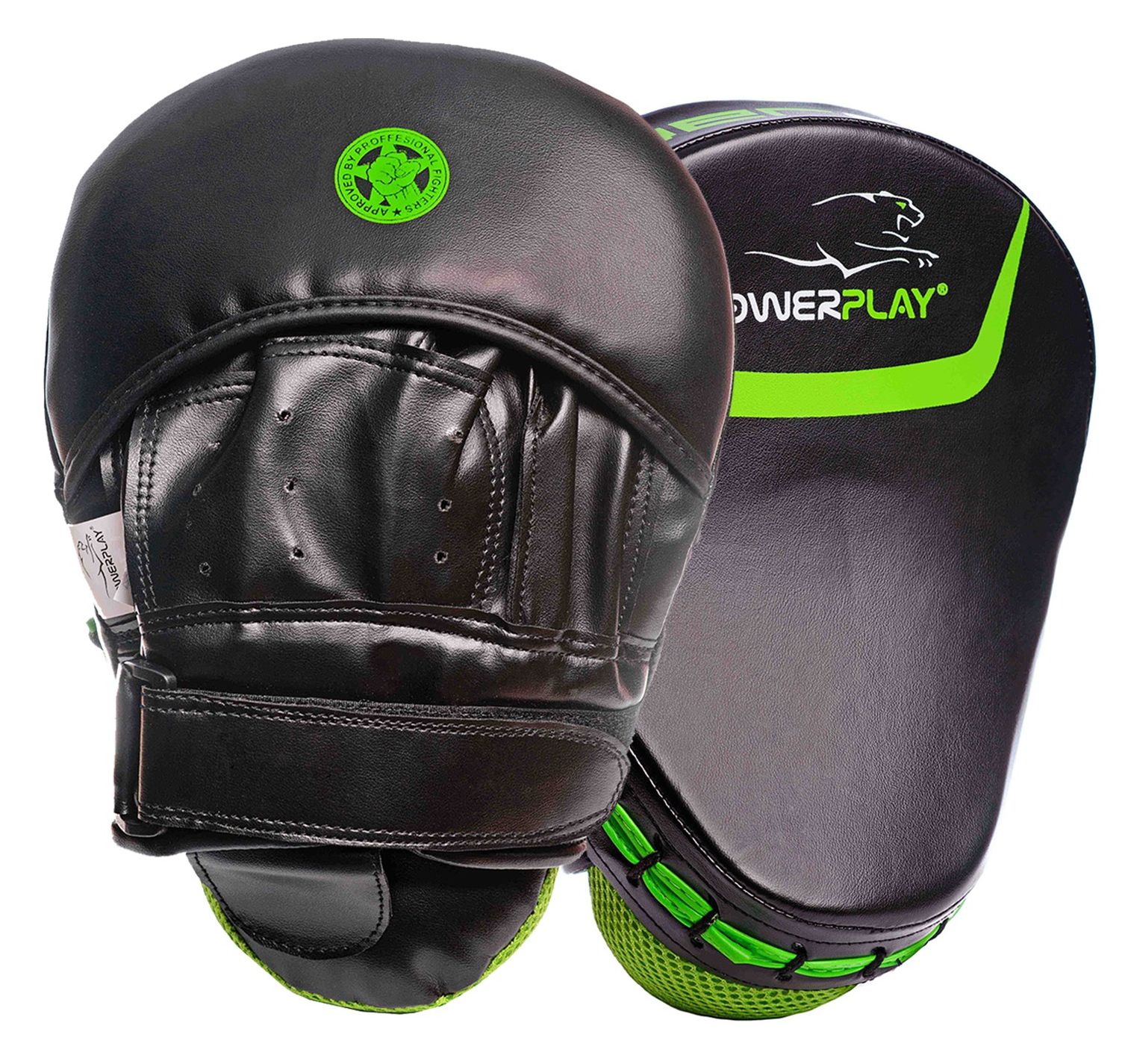 

Лапы боксерские PowerPlay 3041, зеленые, Зеленый