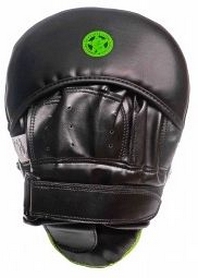 Лапы боксерские PowerPlay 3041, зеленые - Фото №4